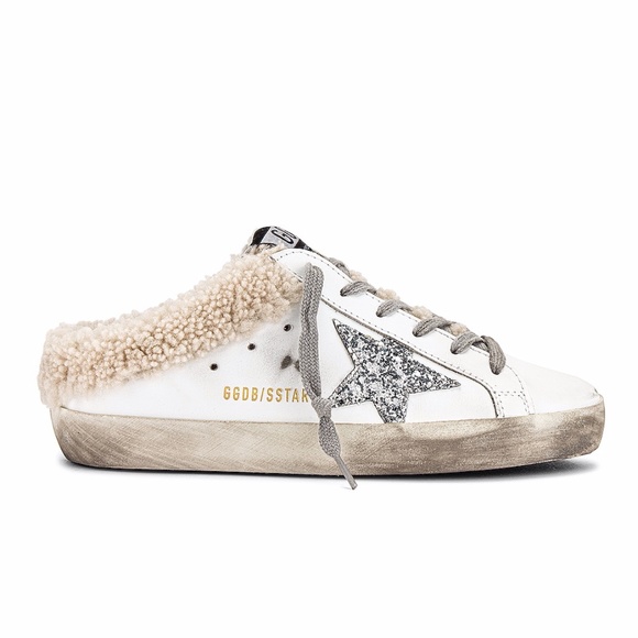 - NEW Golden Goose Superstar Sabot Shearling Sneaker BX16 - Picture 1 of 15